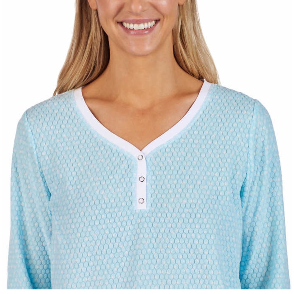 LAST TWO!  Nautica Women's 2 Piece Pajamas Set PJs - Picture 3 of 8
